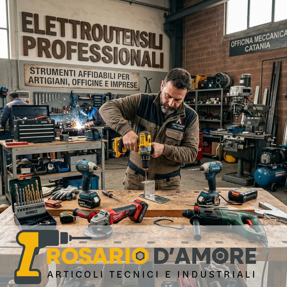 Elettroutensili professionali Catania | Utensili per artigiani e imprese