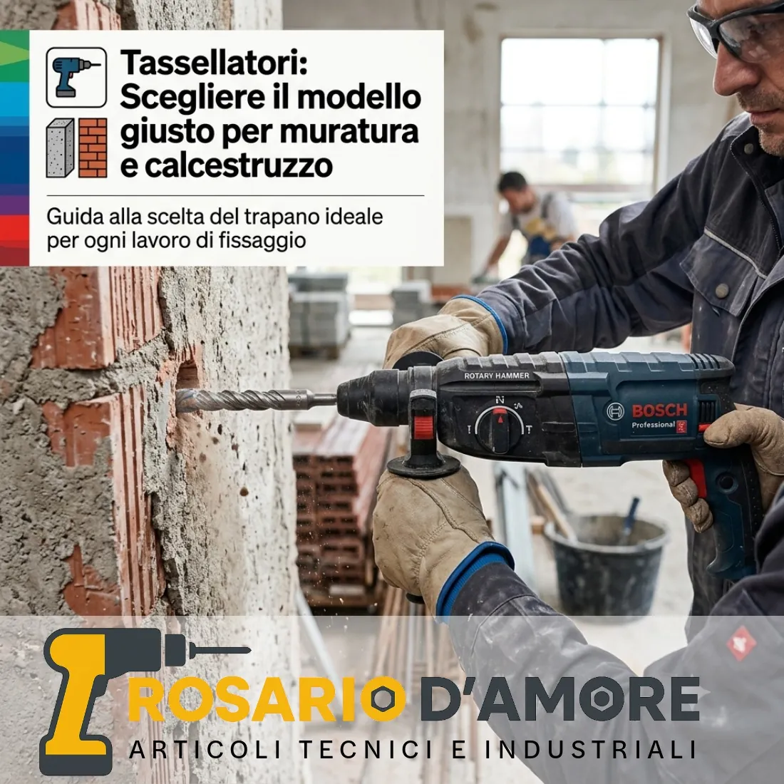 Tassellatori Catania | Modelli SDS professionali per muratura