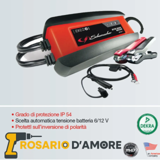 Caricabatterie SPI 2 6/12V IP54 | Mantenitore batteria con protezione polarità – Rosario D’Amore