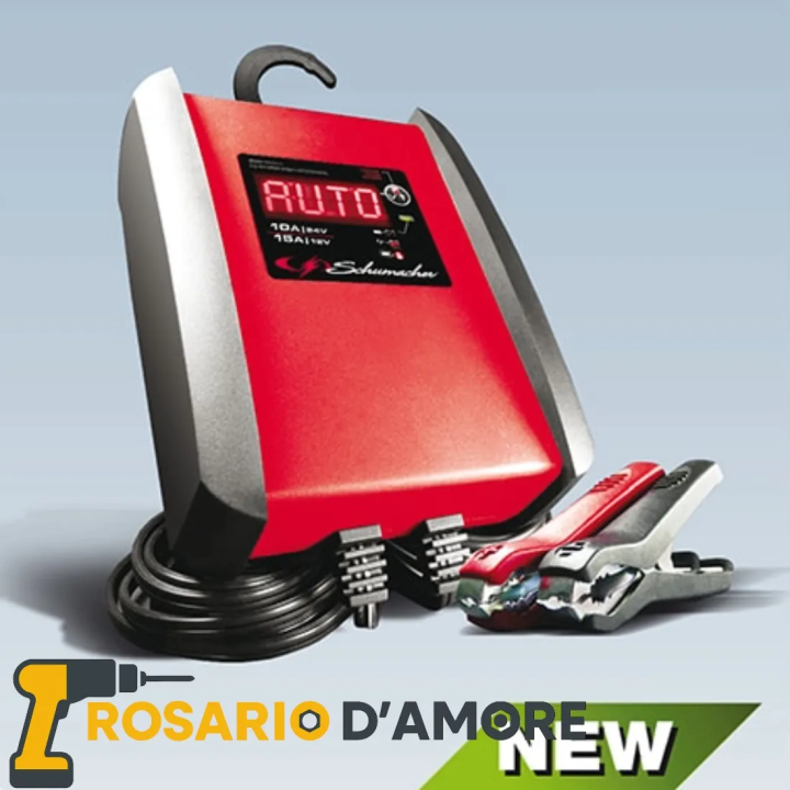 Caricabatteria Schumacher SP 1024 12V/24V Automatico con Display | Rosario D’Amore